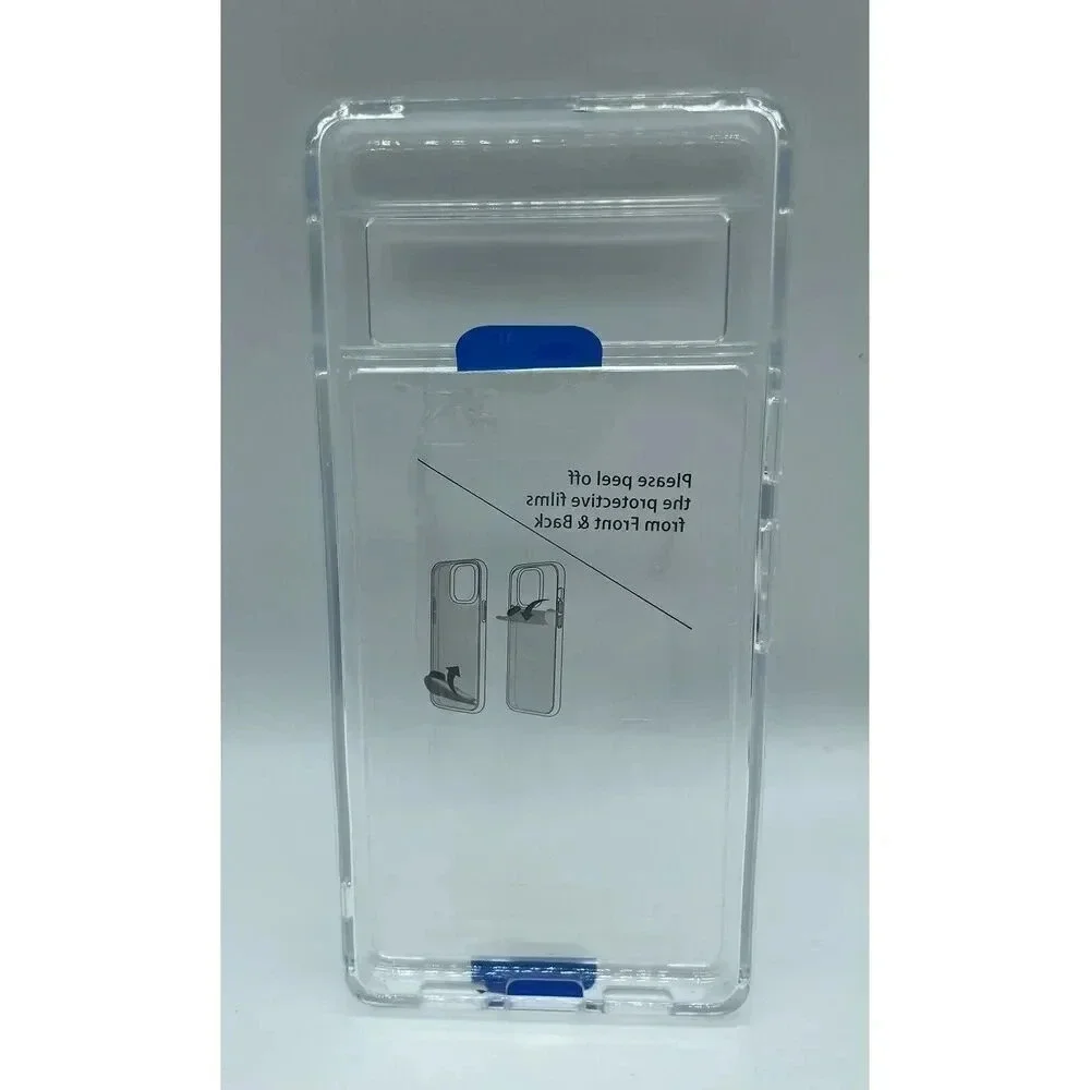 Clear TPU Case for Google Pixel‎ 7 with 3 Screen & 3 Camera Lens Protectors